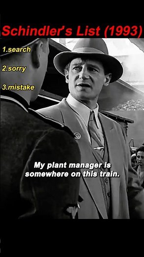 Schindler’s List (1993) | Schindler Blocked at the Station 🚂⚖️