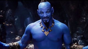 Aladdin: FINALLY Disney Reveals Will Smith's Proper Blue Genie