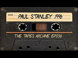 #36 Paul Stanley (KISS) interview from 1996 | The Tapes Archive podcast