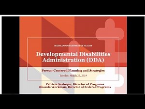 3/26 Person Centered Planning and Strategies