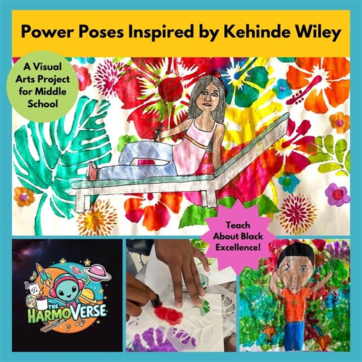 Kehinde Wiley Inspired Art Project: Black Excellence Visual Arts Unit (digital/google Suite) - Etsy