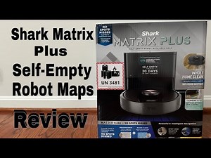 Shark Matrix Plus Self-Empty Robot Maps: Review