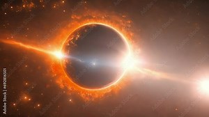 animation showing predicted path bursts from Suns surface hurtles through space, stretching gaining speed travels.