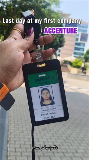 Last working data at Accenture ❤️ #accenture #lastworkingday #corporate #resignation