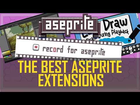 Three AWESOME must have ASEPRITE extensions