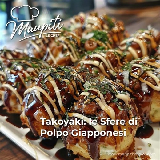 Takoyaki 🐙 | Le Sfere di Polpo Giapponesi di Osaka (Croccanti fuori, Cremose dentro)