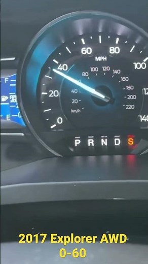 2017 Ford Explorer 0-60