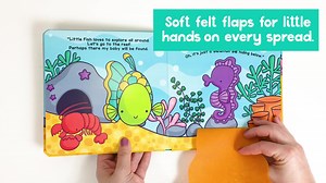 Watch Peek and Seek - In the Ocean - Children's Sensory Touch and Feel Board Book with Lift-the-Flap Fe... on Amazon Live