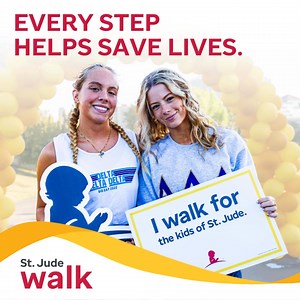 65K views · 44 reactions | Register for the St. Jude Walk in a city near you. Walk with your family and friends while taking steps to help cure childhood cancer. Find your walk and register today!  | St. Jude Children's Research Hospital | Facebook