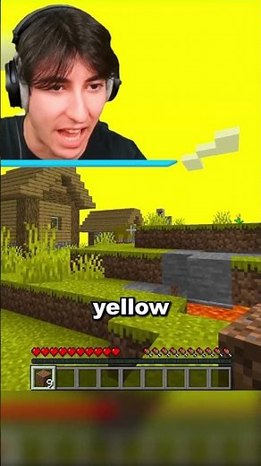 Minecraft But You Can't Touch Yellow!