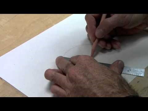 Divide a Circle in 3 Without a Compass or Protractor