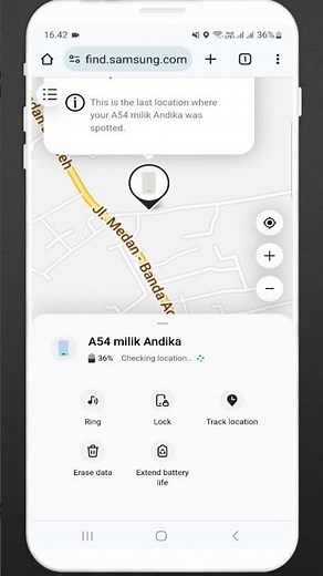How to Track a Lost Samsung Phone #Shorts