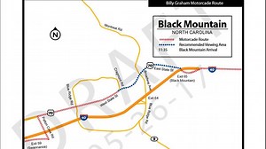 Where to view the Graham procession