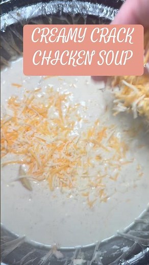 Creamy Crack Chicken Soup. #recipes #dinnerrecipe