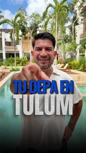 Tu depa en Tulum 🏝️ Te damos crédito directo con desarrollador 📲 #bienesraices #tulum #realstate