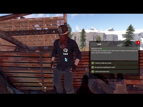 Talking NPC Vendors a Rust plugin