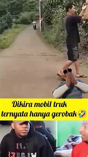 Kirain mobil truk gede banget yang mau lewat sampe aku udah siap minggir 🤣. #reels #ngakak #komedi | Agustinus Halawa