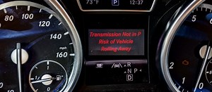 Mercedes-Benz Transmission Not In Park Risk Of Vehicle Rolling Away