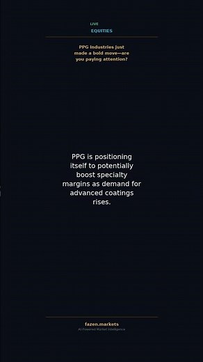 PPG Industries Installs Radiation-Curable Line