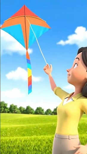 How a Kite Flies in the Wind | Physics Explained for Kids & Curious Minds 💨🪁#kidsadventure
