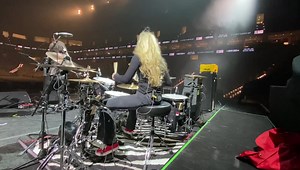 FORT WORTH!!! Are Y’all ready?🤘🏼 #Evanescence #halestorm #concert #tour #drummer #meinlcymbals #meinl #evansdrumheads #vater #vaterdrumsticks #humesandberg #dwdrums #musicislife #goodvibes #pisces #drums #soundcheck | Brooke C