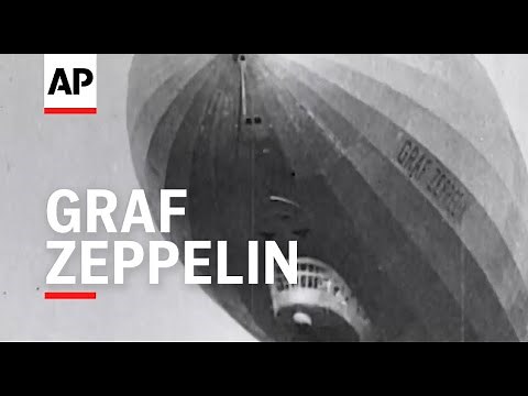 Graf Zeppelin - 1929 | Movietone Moment | 8 August 2025