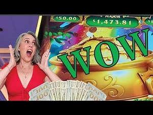 $50 into Follow the Rainbow Lucky slot machine Venetian Las Vegas slots slot play #casinogame #slots