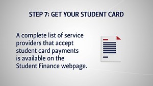 STEP 7- GET YOUR STUDENT CARD