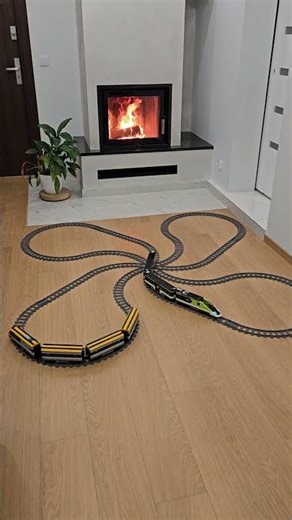 Unstoppable LEGO train survives crash on clover crossing 🚆💥🔥