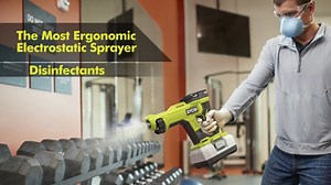 Watch RYOBI 18V ONE Handheld Electrostatic Sprayer on Amazon Live
