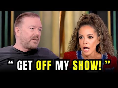 Ricky Gervais RETURNS to 'The View' Destroys Sunny Hosting on Live TV