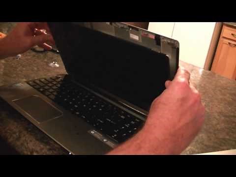 Laptop screen replacement / How to replace laptop screen [Toshiba Satellite S55-A5295]