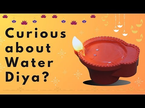 Diwali Lamp | Water Diya | English