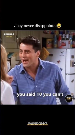 When Joey Tried To Negotiate... 💀 Random-7 | Sitcom Laughs | #joey #friends #funny