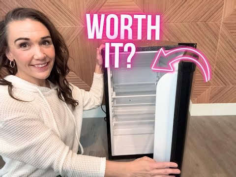 COWSAR 4.4 Cu Ft Mini Fridge Honest Review – Compact Black Dorm Fridge Test!