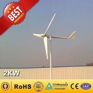 [Hot Item] 2kw Wind Generator From China Manufacturer (Wind Turbine Generator 90W-300KW) Small Wind Turbine Home Use