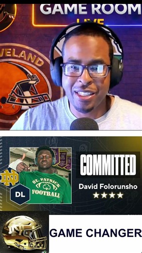 UNSTOPPABLE: Irish Land Elite DT David Folorunsho ☘️ #NotreDame #GoIrish #MarcusFreeman