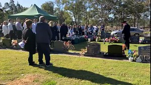 3.8K views · 28 reactions | Graveside Service for Robyn Bakon | Partridge Bros. Singleton | Facebook