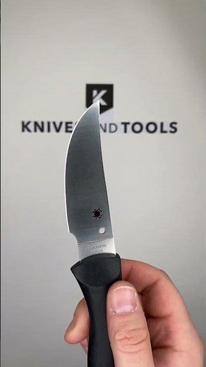 Spyderco Moran Upswept FB01P Black FRN, fixed knife