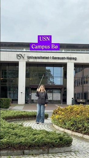 USN campus Bø | Studentbygda 💜🌱