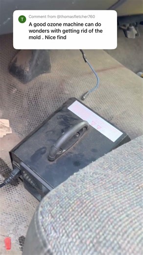 Great minds think alike. Can’t be an ozone machine for killing mold and getting cigarette smoke out￼