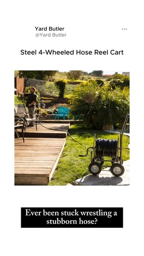 4-Wheeled Hose Truck