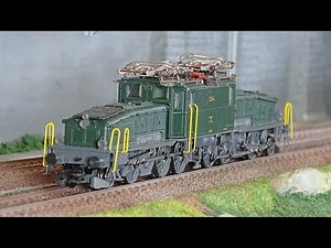 Trix 25596 Locomotive électrique série Be 6/8 II "Crocodile", CFF, digitale sonore