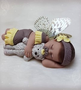 Ma passion, le modelage de bébés en pâte fimo | Les féeries de Sophie