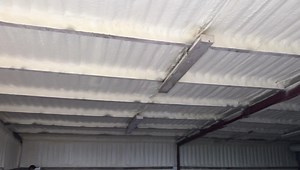 4.7K views | Here is some Icynene Spray Foam Insulation Ultraseal select Closed cell installed in an outbuilding for condensation control just before lockdown If you have a problem with condensation in your outbuildings or workshop, isnt it about time you did something about it?  On 028-9332-1159 or 028-7963-9375 to discuss with our team #staysafe #icynene #justonestep #thereisadifference | One Step Insulation Ltd | Facebook