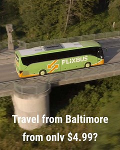 48 reactions · 44 shares | Looking for cheap travels from Baltimore?  Deals from $4.99 in our App!  | FlixBus | Facebook