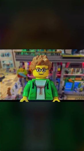 The lighting looks AMAZING in the end 🤩 | Lego Space City #legoshorts #legocity