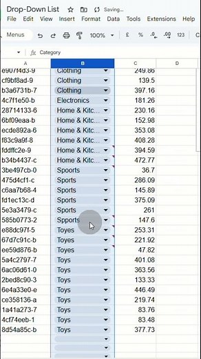 Stop Wrong Data Entry | Drop Down List in Google Sheets