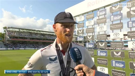 England vs India 3rd Test: Ben Stokes post match interview