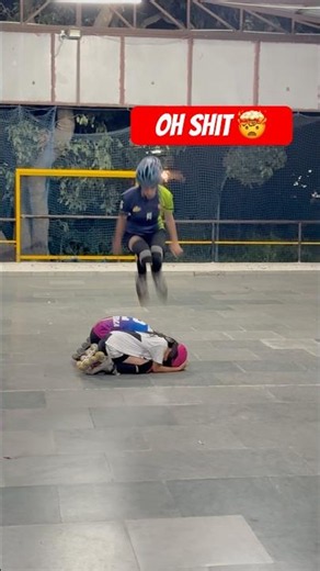 MOST EPIC SKATE STUNT EVER 🤯 | Incredible Roller Skating Skills #shorts